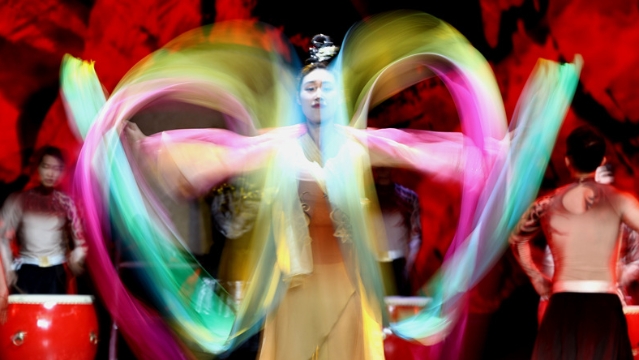 中韓傳統(tǒng)音樂交流演出在通上演